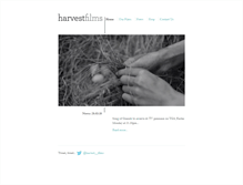 Tablet Screenshot of harvestfilms.ie